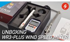 Unboxing WR3-Plus Wind Speed Meter