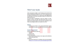 Scarlet - Thermal Work Limit Information Technology (TWLIT) Software Brochure