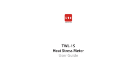 Scarlet - Model TWL-1S - Smart Heat Stress Monitor - Manual