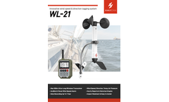 WL-21 Wireless Anemometer & Data Logger - Brochure