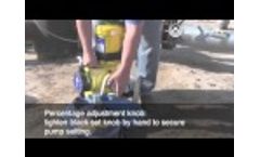Agri Inject Installation MacRoy Series G&D 3 phase Video