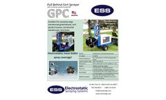 ESS - Model GPC CART - Tractor-Mounted Agriculture Sprayer - Brochure