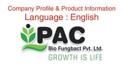 PAC Bio Fungbact Pvt. Ltd. English - Video