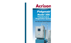 Model 500 - High Capacity Polymer Processing System Brochure