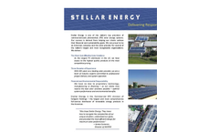 About Stellar Energy- Brochure