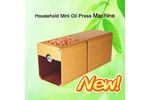 Mini Household Oil Press Expeller Machine China Supplier Huntop, Home Hand Operated Oil Expeller, Sunflower Seeds Oil Press machine