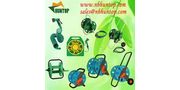 Garden Yard Water Hose Set with Spray Nozzle, garden hose reel cart, hose pipe reel trolley