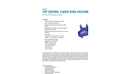 Central Liquid Ring Vacuum Systems- Brochure