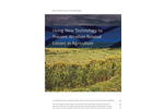 Using New Technology to  Prevent Weather-Related  Losses in Agriculture Brochure