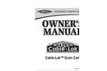 Shur-Co - Cable-Lok - Grain Cart - Manual