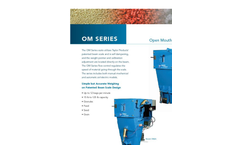 Om Series - Open Mouth Bag Scale Datasheet