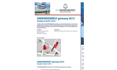 OMWINDENERGY (Operation & Maintenance) germany 2013