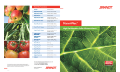 Manni-Plex® - Foliar Micronutrients Brochure