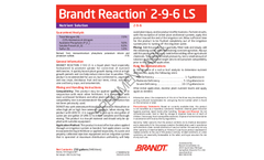 Reaction® - Enhanced Efficiency Fertilizers Brochure