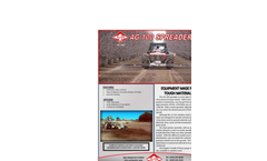 S&A - Model AG 100 - Point Hitch Spreader - Brochure