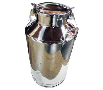 E-Zee - Model 30197 - Stainless Milk Cans