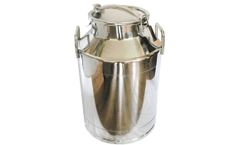 E-Zee - Model 30192 - Stainless Milk Cans