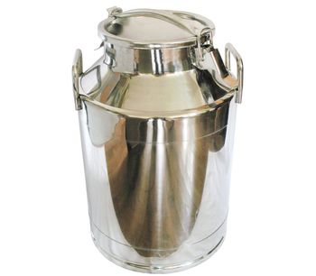 E-Zee - Model 30192 - Stainless Milk Cans