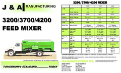 J&A - Model 3200/3700/4200 - Feed Mixer - Brochure