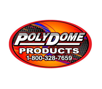 PolyDome - Model PD-1009NS - High Door Natural Shell & Vent Only