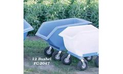 PolyDome - Model FC-2047 - 12 Bushel Feed Cart W/ 10 Inch Wheels