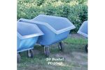PolyDome - Model FC-2099 - 20 Bushel Feed Cart W/ 10 Inch Wheels