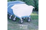 PolyDome - Model FC-2046 - 7 Bushel Feed Cart W/ 10 Inch Wheels