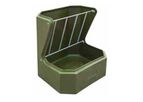 PolyDome - Model PD-2919 - Wall Hanging Hay Feeder