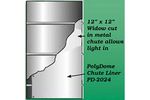 PolyDome - Model PD-2024 - Chute Liner