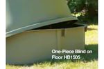 PolyDome - Model HB1505 - One Piece Blind Floor O.G