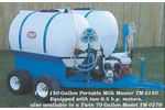PolyDome - Model TM-2150 - Twin 150 Gallon Portable Milk Mixer