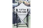 PolyDome - Model PD-1250 - 1.5 Ton Bulk Bin