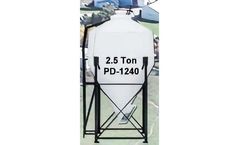 PolyDome - Model PD-1240 - 2.5 Ton Bulk Bin