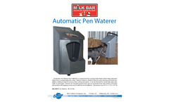 Coburn - Automatic Pen Waterer from Milk Bar - Brochure
