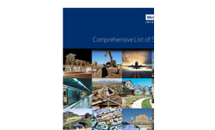 Comprehensive List of Services- Brochure