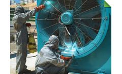 Cleaning and Disinfection Cooling Towers Service