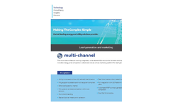 Multi-Channel - Lead Generation and Marketing Software - Datasheet