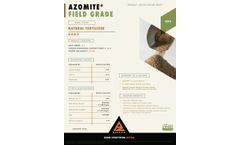 Azomite - Field Grade Amendment Minerals for Soil  - Brochure