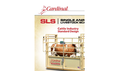 Model SLS - Single Animal Livestock Scales Brochure