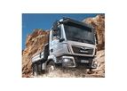 MAN - Model TGM - Truck for Building Site & Heavy-Duty