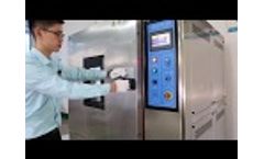 Temperature Humidity Test Chamber Video