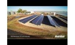 APA Solar Racking - TITAN DUO Hollis, ME - Video
