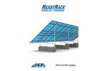 Solar Ready - Geoballast Foundation Solar Racking System - Manual