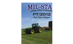 Mil-Stak - Model PT/2012 - Large Square Bales Brochure
