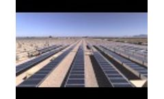 Juwi Solar`s Installation Time Lapse, a 25MW DTHZ Solar Tracking Project Video