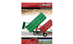 Super-Tilt - Trailer - Hydraulic Dumping Wagons and Trailer - Brochure