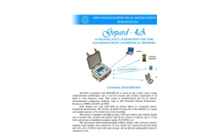 AGCOS - GEPARD-4A - 4-Channel Multifunction Geophysical EM Receiver Datasheet