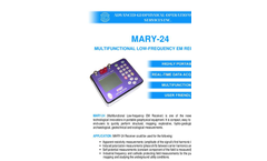 AGCOS - MARY-24 - Multifunction Low-Frequency Geophysical EM Receiver Datasheet