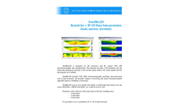 ZondRes2D - Resistivity + IP 2D Data Interpretation Software (land, marine, borehole) Brochure
