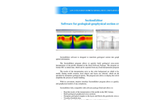 SectionEditor - Software for Geological-geophysical Section Creation Brochure